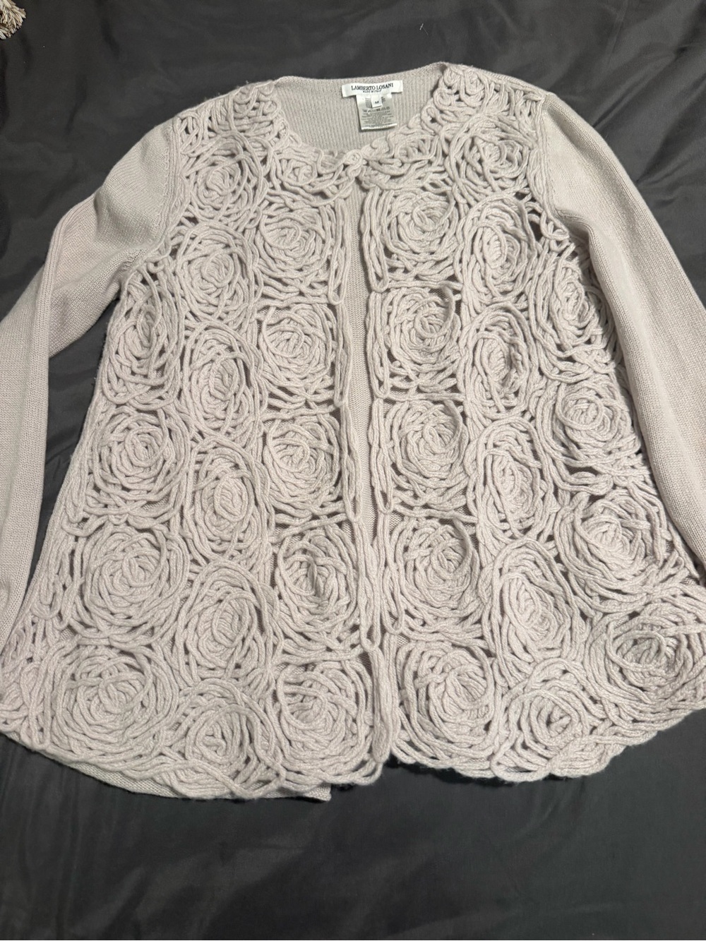 Lamberto Losani Cable Knit Cashmere Sweater -